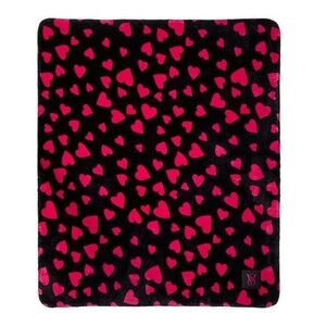 Victoria’s Secret heart Sherpa blanket